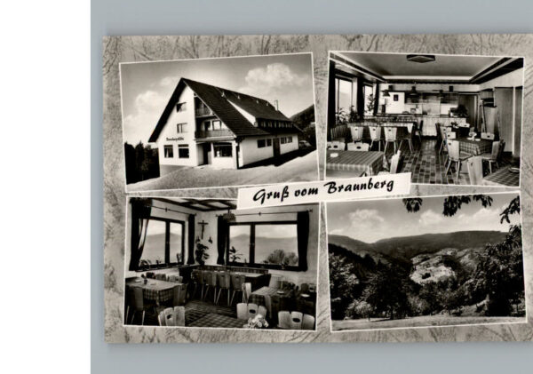 Ibach St Blasien Gasthaus Braunbergstueble