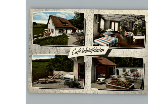 Bad Peterstal-Griesbach Cafe Restaurant Waldfrieden