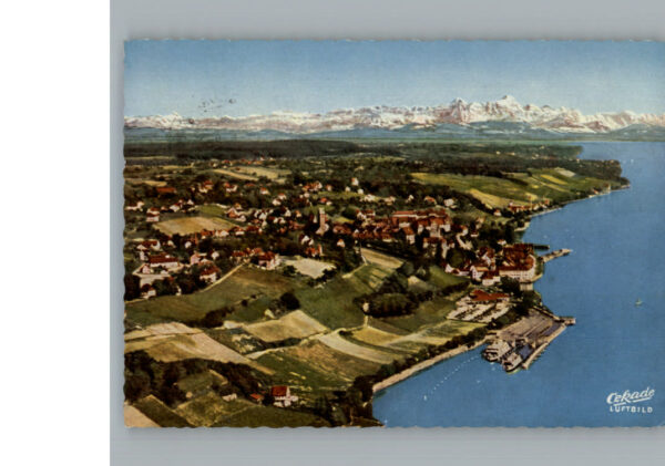 Meersburg Bodensee Fliegeraufnahme