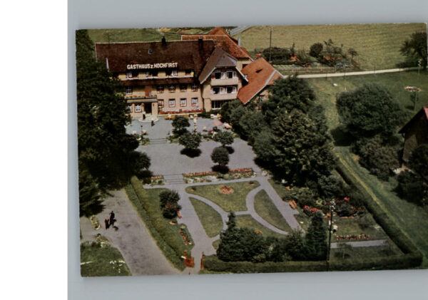 Saig Schwarzwald Fliegeraufnahme Gasthof Hochfirst