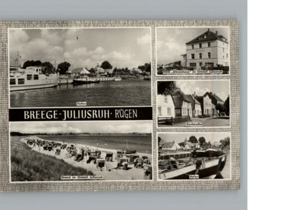 Juliusruh Ruegen Dorfstrasse