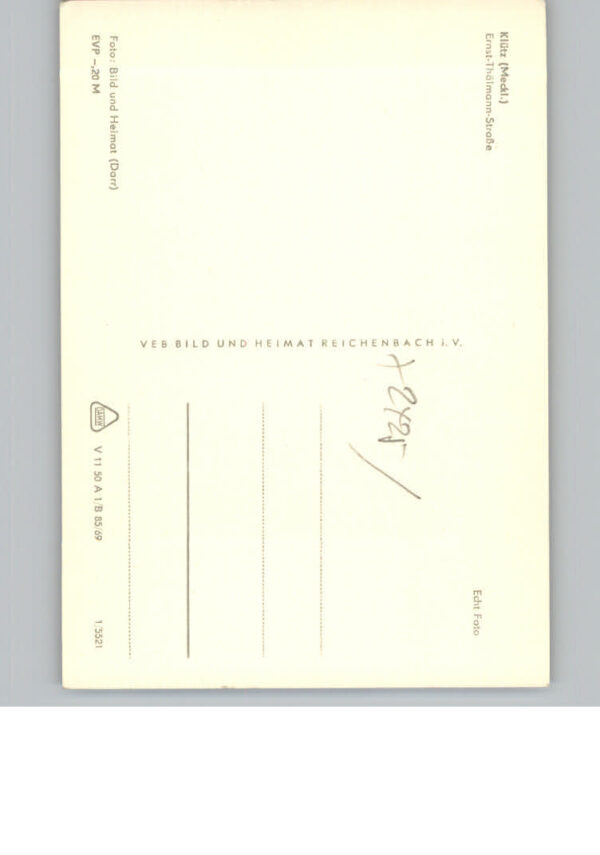 Kluetz Ernst - Thaelmann - Strasse – Bild 2