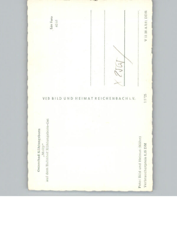 Kuehlungsborn Ostseebad Eisenbahn – Bild 2