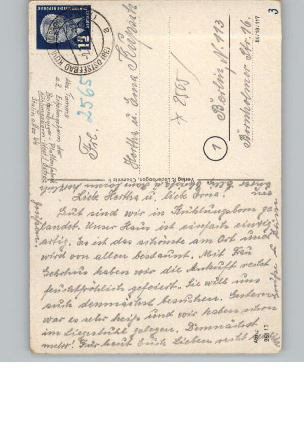 Kuehlungsborn Ostseebad Stalin Allee – Bild 2