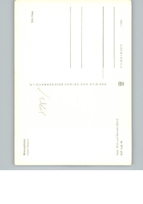 Warnemuende Ostseebad Hotel Neptun – Bild 2