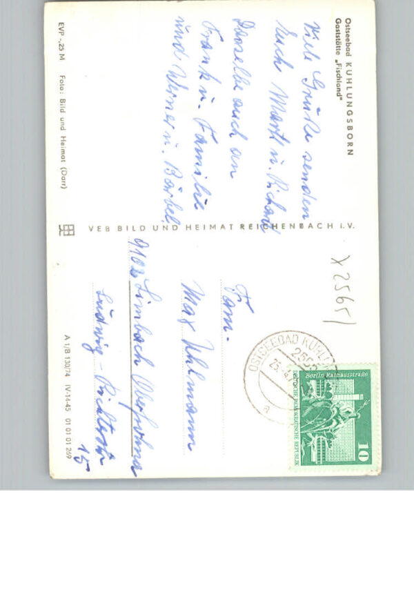 Kuehlungsborn Ostseebad Gaststaette Fischland – Bild 2