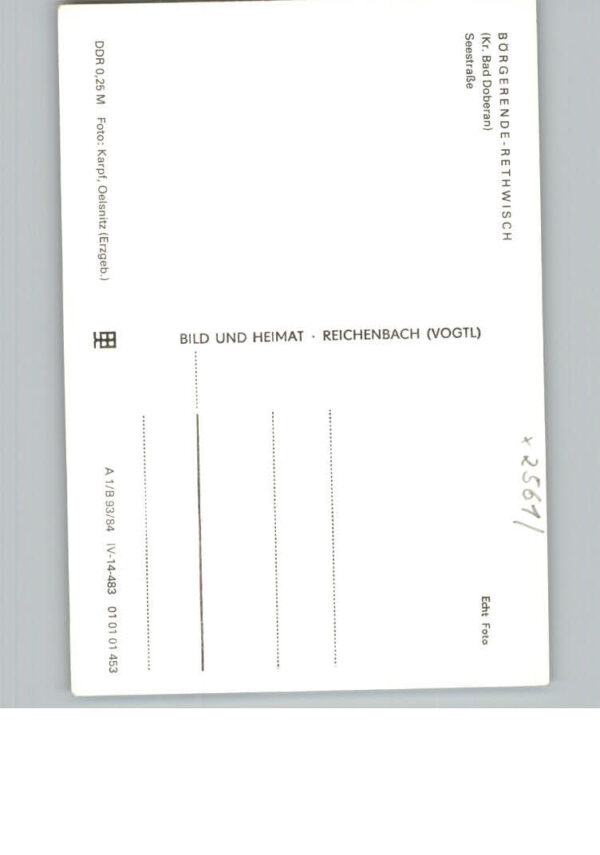 Boergerende-Rethwisch Seestrasse – Bild 2
