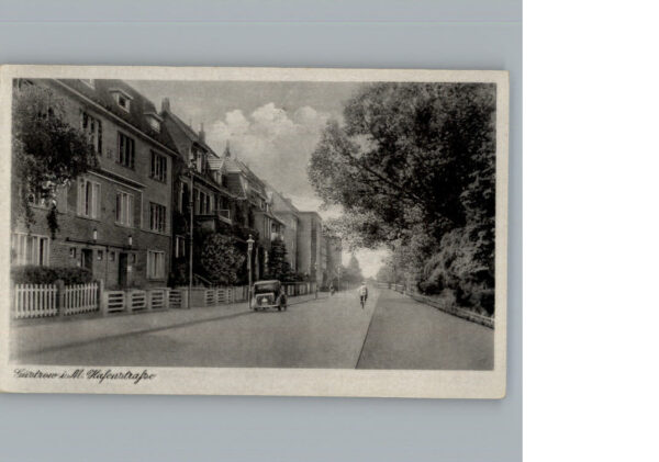 Guestrow Mecklenburg Vorpommern Hafenstrasse