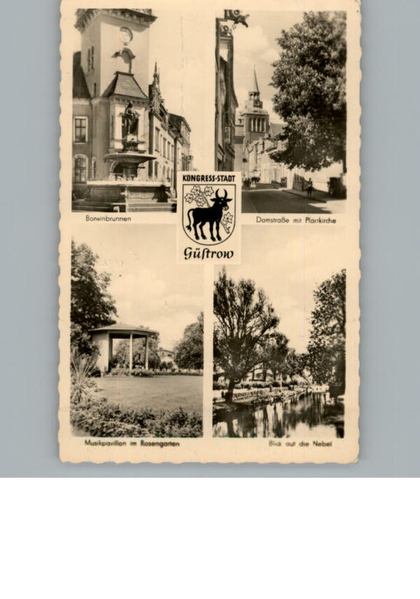 Guestrow Mecklenburg Vorpommern Domstrasse