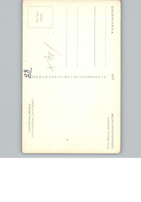 Ludwigslust Gaststaette Parkhotel – Bild 2