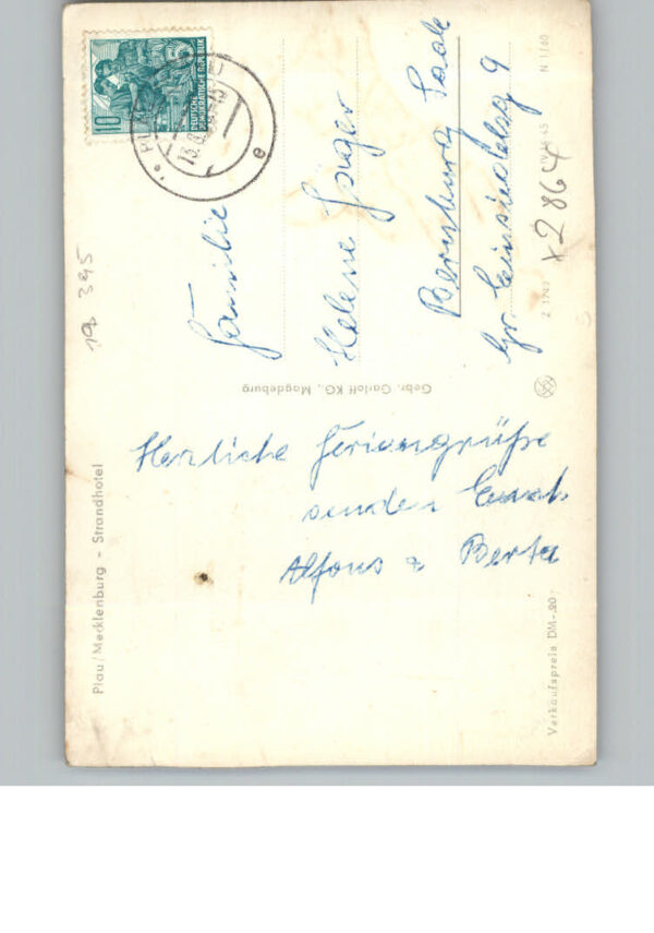 Plau Mecklenburg Hotel Strand – Bild 2