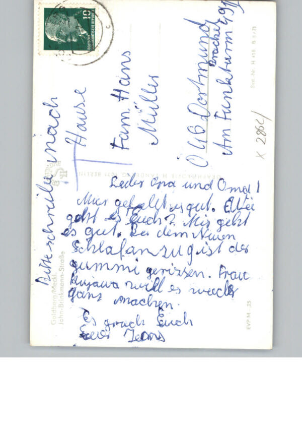 Goldberg Mecklenburg John - Brinkmann - Strasse – Bild 2