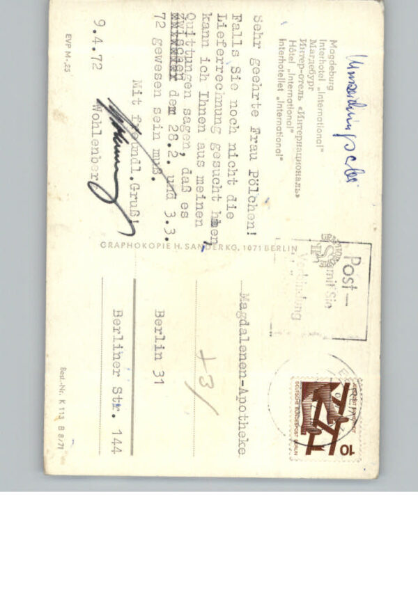 Magdeburg Hotel International – Bild 2