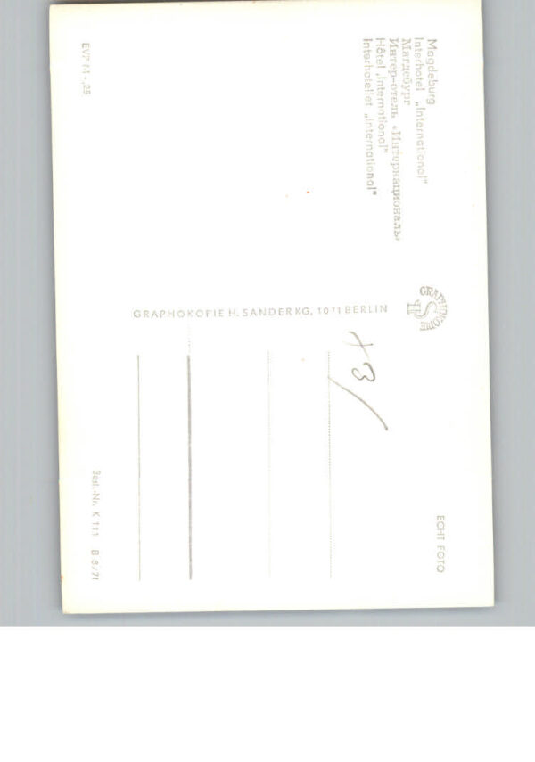 Magdeburg Hotel International – Bild 2