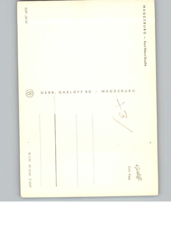 Magdeburg Karl - Marx - Strasse – Bild 2