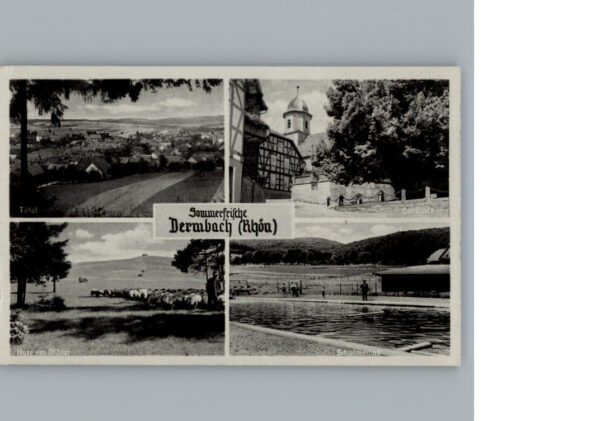 Dermbach Thueringen Rhoen Schwimmbad