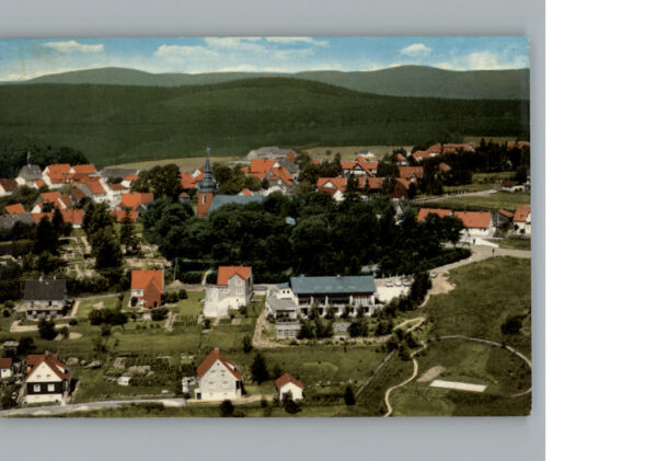 Hohegeiss Harz Fliegeraufnahme