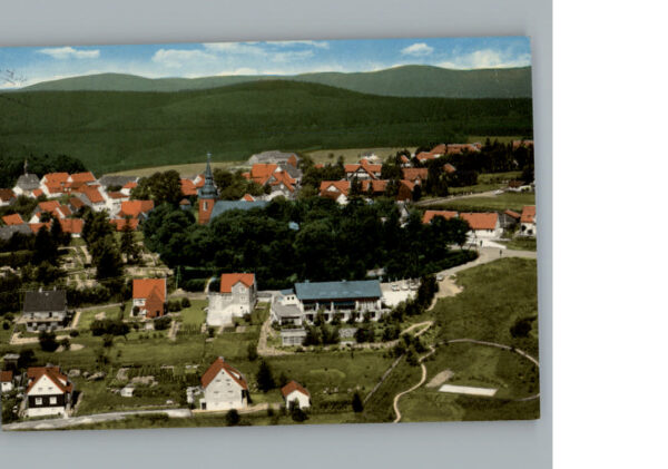 Hohegeiss Harz Fliegeraufnahme