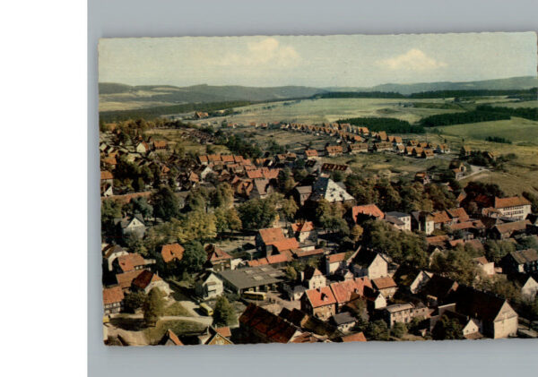 Clausthal-Zellerfeld Fliegeraufnahme