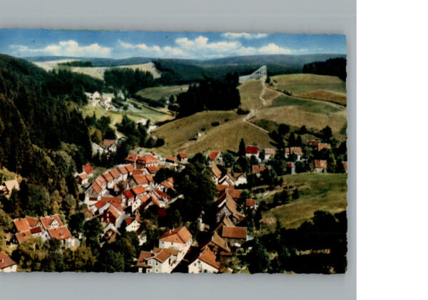 Altenau Harz Fliegeraufnahme