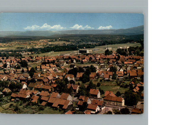 Clausthal-Zellerfeld Fliegeraufnahme