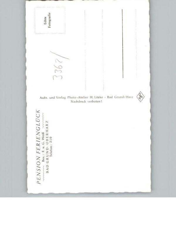 Bad Grund Pension Ferienglueck – Bild 2