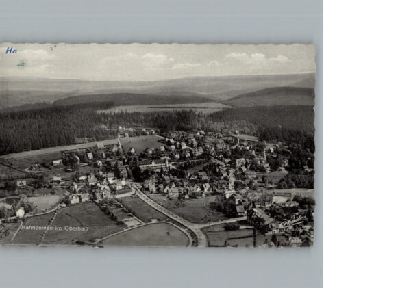 Hahnenklee-Bockswiese Harz Fliegeraufnahme
