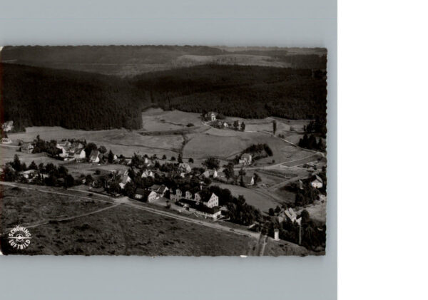 Hahnenklee-Bockswiese Harz Fliegeraufnahme