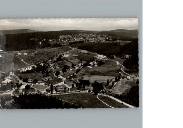 Hahnenklee-Bockswiese Harz Fliegeraufnahme