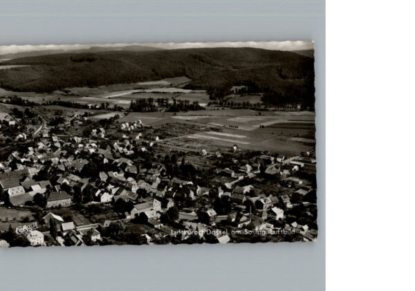 Dassel Solling Fliegeraufnahme