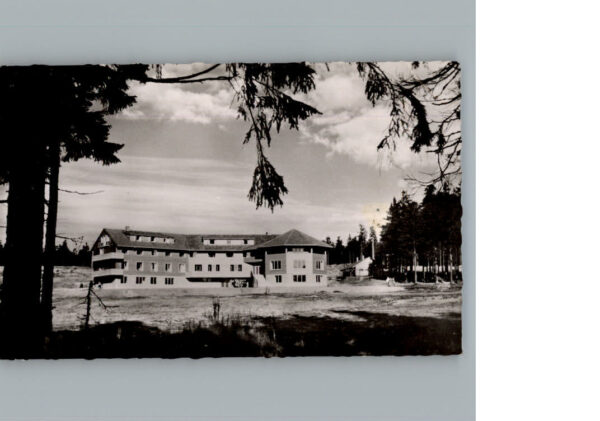 Torfhaus Harz Jugendherberge Gustav Bratke