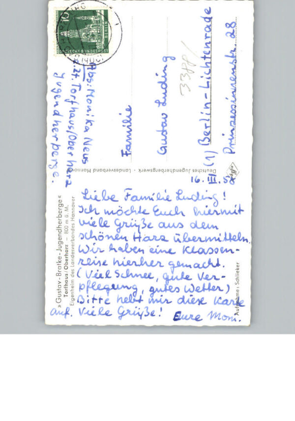 Torfhaus Harz Jugendherberge Gustav Bratke – Bild 2