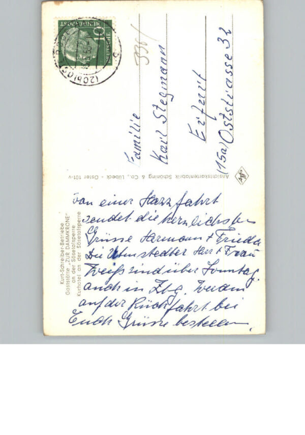 Osterode Harz Gaststaette Zur Dammkrone – Bild 2