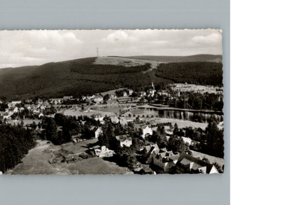 Hahnenklee-Bockswiese Harz Fliegeraufnahme
