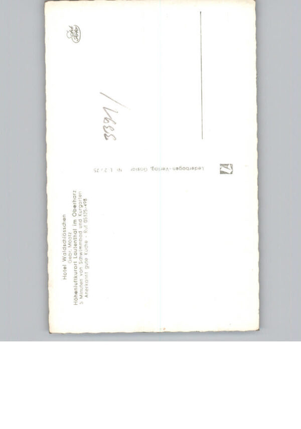 Lautenthal Harz Hotel - Pension Waldschloesschen – Bild 2