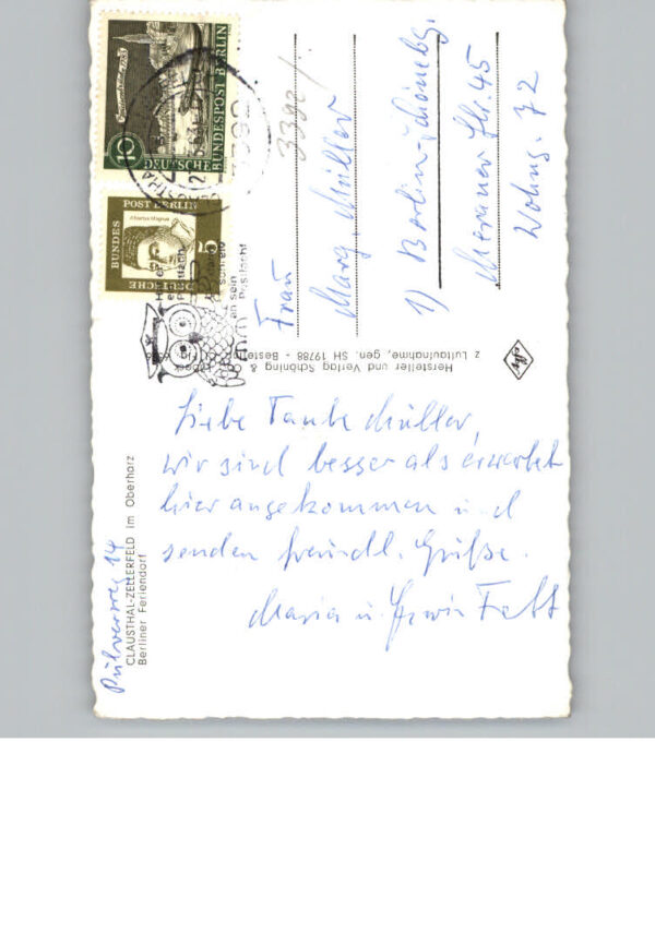 Clausthal-Zellerfeld Fliegeraufnahme – Bild 2