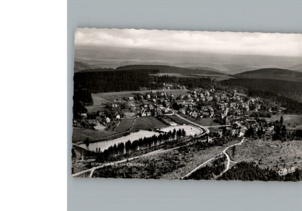 Hahnenklee-Bockswiese Harz Fliegeraufnahme