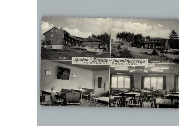Torfhaus Harz Jugendherberge Gustav Bratke