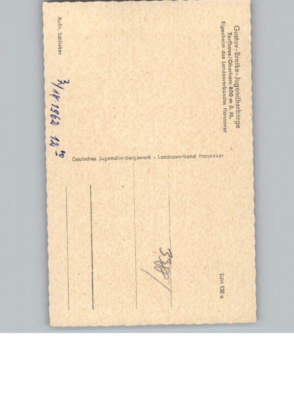 Torfhaus Harz Jugendherberge Gustav Bratke – Bild 2