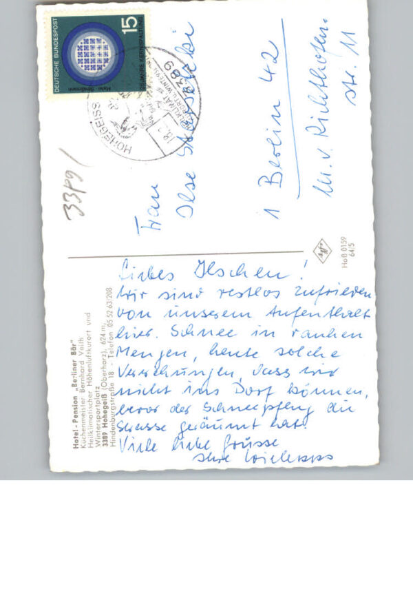 Hohegeiss Harz Hotel Berliner Baer – Bild 2
