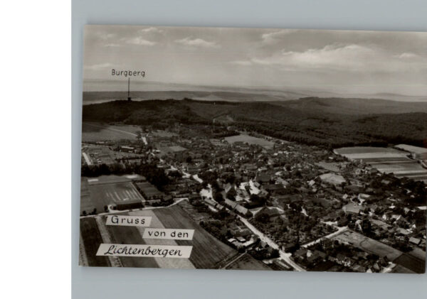 Lichtenberg Erzgebirge Fliegeraufnahme
