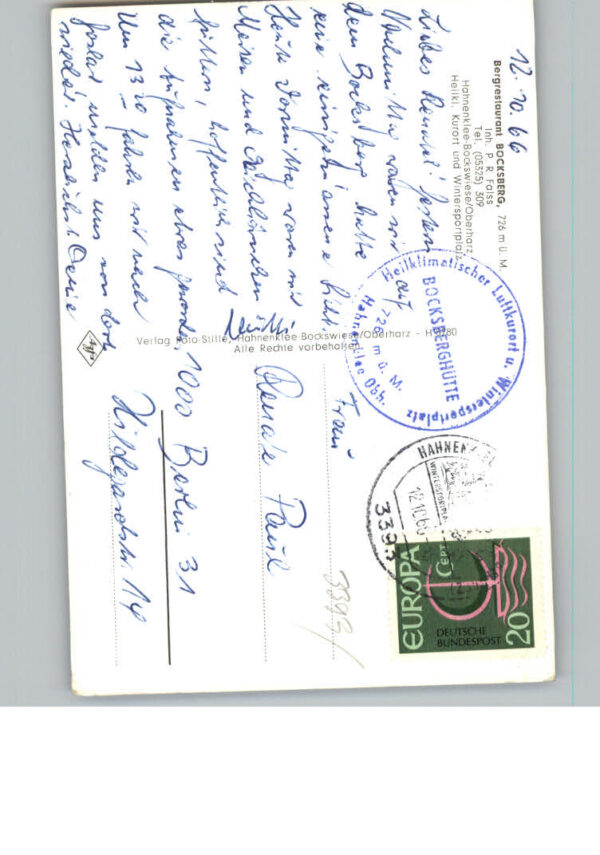 Hahnenklee-Bockswiese Harz Restaurant Bocksberg – Bild 2