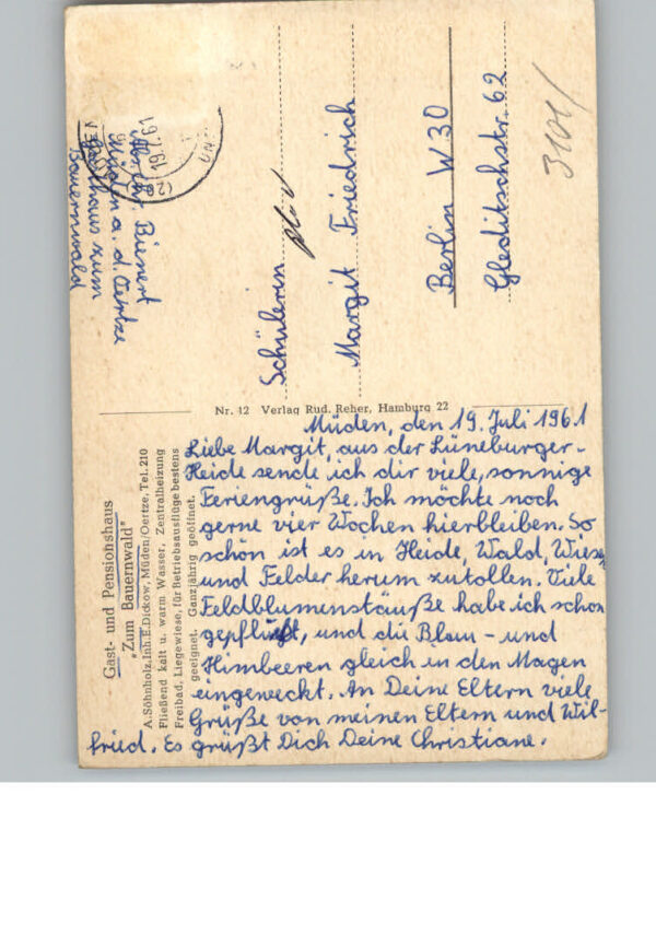 Mueden oertze Gasthaus - Pension Zum Bauernwald – Bild 2