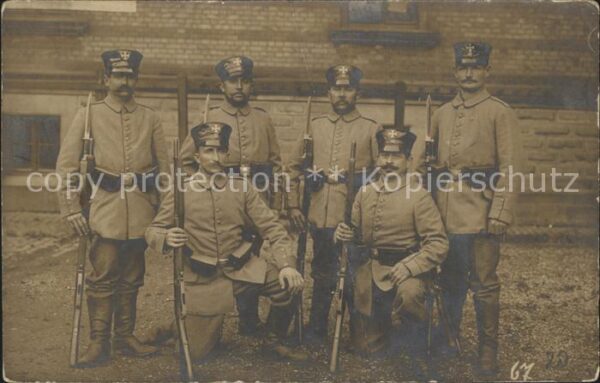 Mulhausen Weltkrieg 1 Landsturm Infanterie