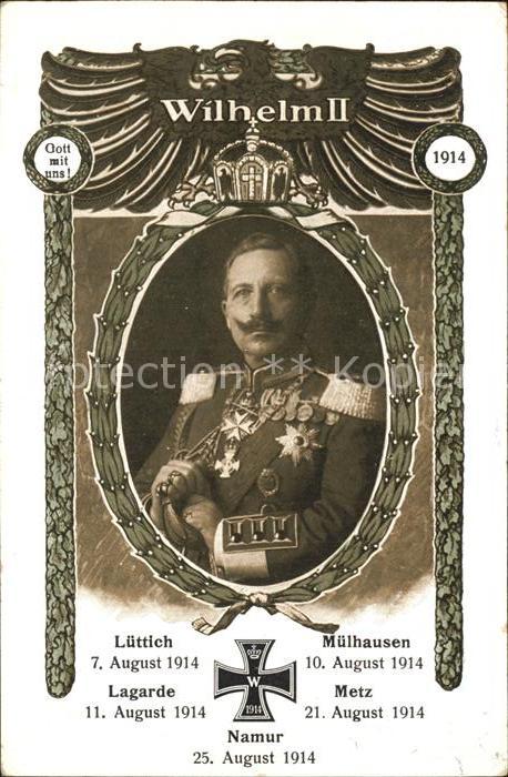 Adel Preussen Wilhelm II.
