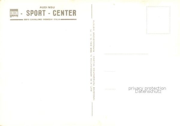 Cavallino Venezia Audi NSU Sport Center Fliegeraufnahme – Bild 2