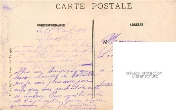 Albert Somme La Basilique bombardee et incendiee par les Allemands – Bild 2