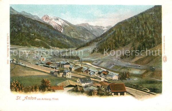 St Anton Arlberg Panorama