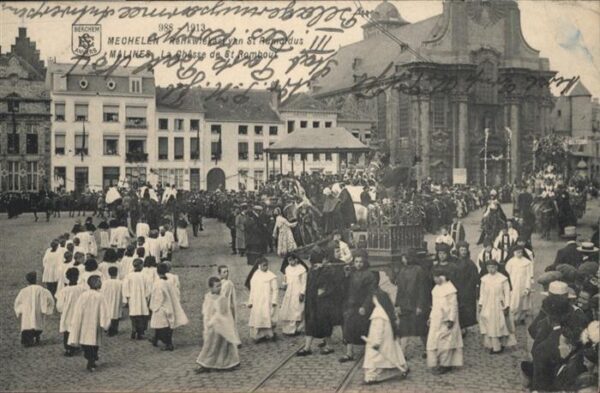 Mechelen Malines Kriegsschauplatz