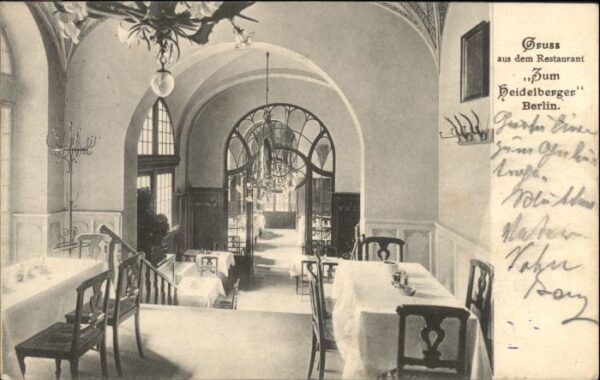 Berlin Restaurant Zum Heidelberger
